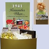 1941 Golden Years Gift Package - Commemorative 70th Birthday Gift Basket