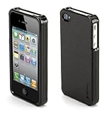 Elan Form Leather Case for iPhone 4 - Black