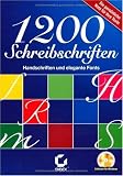 1200 Schreibschriften