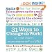 31 Ways to Change the World (We Are What We Do)