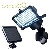 from Lights4fun - Solar Lights Series60 LED Solar PIR Security Light, Flood Utility Light 60 LED Model SEC-001