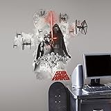 RoomMates RMK3080GM Star Wars EP VII Villians Burst P&S Giant Wall Decal, 3 count