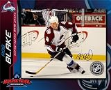 Rob Blake Colorado Avalanche Autographed/Hand Signed 8x10 Photo