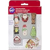 Wilton 2104-6012 Gingerbread Icing Decorations