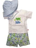 Farmyard Periwinkle Outfit #2 - Periwinkle - 0-6 Mths