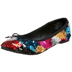 Buy Wanted Ladies Explode Sequin Ballerina by Wanted