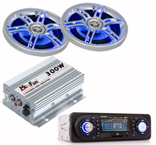 300W Auto Musikanlage Endstufe Lautsprecher Boxen Radio USB SD CAR-334