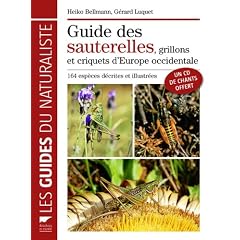 Le guide des sauterelles, grillons et criquets d'Europe occidentale (1CD audio)
