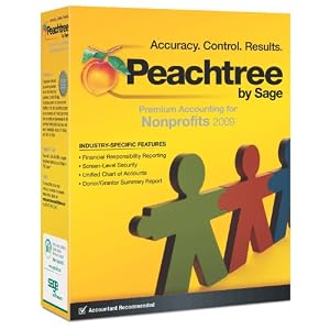 Peachtree Premium Accounting for Nonprofits 2009 [OLD VERSION] by Sage Software