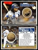 Highland Mint Manny Ramirez Los Angeles Dodgers 24KT Gold Coin Card
