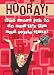 Hooray, One More Job... steel funny fridge magnet