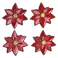 Holly Days Shaped Plate Set of 4