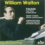 William Walton: Façade; Henry V Music; Coronation March "Orb and Sceptre"