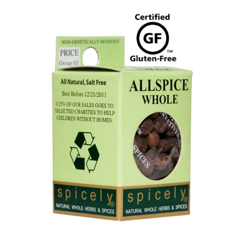 Spicely Allspice Whole, 0.4 Ounce