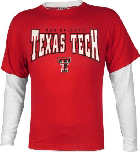 Buy Texas Tech Red Raiders Walk On Double Layer Long Sleeve Shirt
