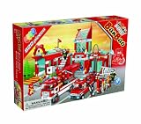 BanBao Civil Services Large Set Fire Station - 820 Pieces