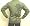 BC Ethic Military Shirt Jacket Distressed Geisha Skull Design Small - XLSize: Small