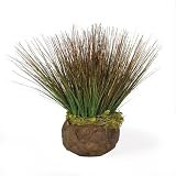 Review Nearly Natural  / Potted Onion Grass Silk Arrangement