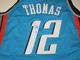 Charlotte Bobcats Tyrus Thomas Signed Autographed Basketball Jersey Authentic Certified COA