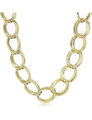 Kenneth Cole New York "Urban Nero" Large Link Necklace, 19"