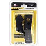 KOO Interactive-Kit Protections pour Wiimote et Nunchuk - Noir