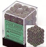 Chessex Speckled 12mm d6 Earth Dice Block 36 Dice