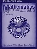 Student Activities Manual to accompany Mathematics for Elementary Teachers: A Contemporary Approach, 8th Edition