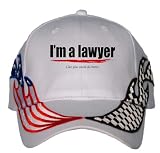 I'm a lawyer Like you could do better USA Flag / Checker Racing Hat / Baseball Cap