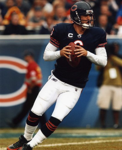 JAY CUTLER CHICAGO BEARS 8X10 HIGH GLOSSY SPORTS ACTION PHOTO (M)