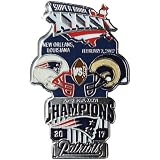 New England Patriots Super Bowl XXXVI Collectors Pin