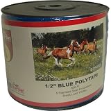 1 2 Blue Polytape for Electric Fence by LACME