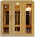 4 Person Sauna Hemlock Carbon Fiber Dry Heat FAR Infrared Portable Detox New