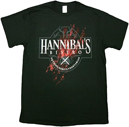 Hannibal Bistro Nothing Here is Vegetarian Adult T-Shirt