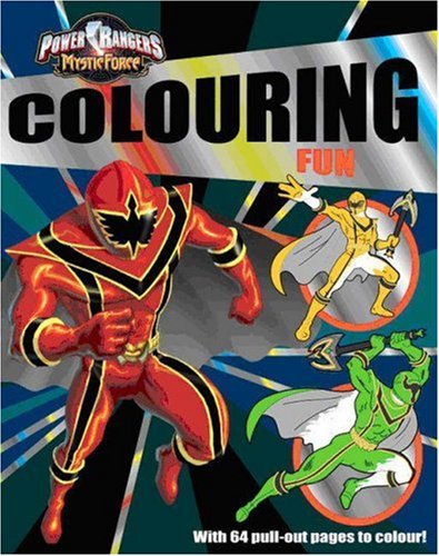 Childrens Toyshop  Books : Disney "Power Rangers" Colouring Fun (Disney Colouring)