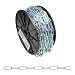 Campbell AW0330427 Low Carbon Steel Straight Link Coil Chain on Reel, Zinc Plated, #4 Trade, 0.12" Diameter, 100' Length, 205 lbs Load Capacity