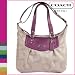 COACH ASHLEY DOTED OP ART SHOULDER BAG (F20068 SKHBY) 