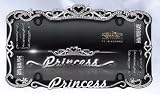 Princess Crown Crystal/Diamond Bling License Plate Frame