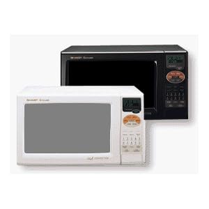 SHARP : R-820JS 0.9 Cu. Ft. Countertop Microwave Oven - Silver Convection/Grill - Stainless Steel