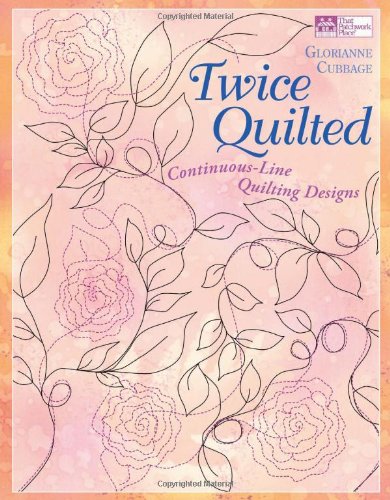 twice quilted continuous line quilting designs little box of