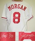 Joe Morgan Autographed/Hand Signed Cincinnati Reds Jersey