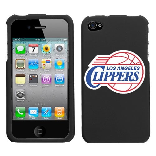 iPhone 4 4S Los Angeles Clippers Black Superior Snap on Hard Cover
