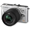 Panasonic Lumix DMC-GF2KEG-S Systemkamera (12 Megapixel, 7,5 cm (3 Zoll) Display, Full HD, bildstabilisiert) titan-silber inkl. Lumix G Vario 14-42mm Objektiv