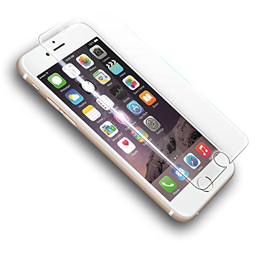 DBPOWER iPhone 6/6s Plus Tempered Glass 2.5D Round Edge, Ultra Clear & 9H Hardness Screen Protector 5.5