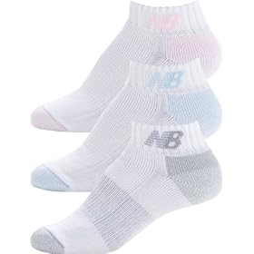 New Balance Women's Lightning Dry Lo-Cut 3-Pack Sock