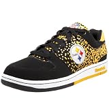 Reebok Men's NFL Field Pass Drift Licensed Shoe,Black/Gold/White (Steelers),15 M