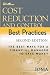Cost Reduction and Control Best Practices: The Best Ways for a Financial Manager to Save Money (Wiley Best Practices)