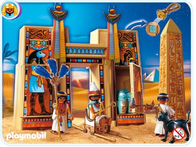 Childrens Toyshop  Spielwaren : Playmobil 4243 - Pharaonentempel