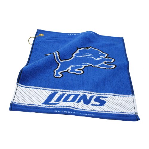 NFL Detroit Lions Woven Golf Towel