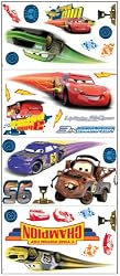 Blue Mountain Wallcoverings GAPP1779 Cars Victory Lane Self-Stick Room Appliqu&eacute;