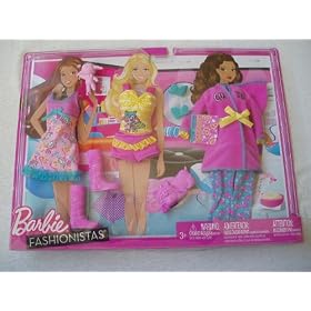 Barbie Fashionistas Fashion Pack - The box is in poor condition